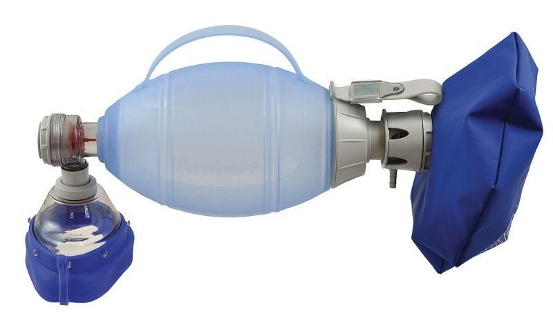 INSUFFLATEUR EN SILICONE AMBU RÉUTILISABLE