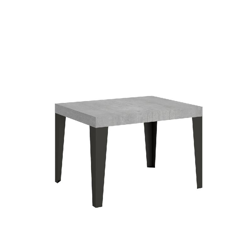 Itamoby Table Extensible 70X110/194 Cm Flame Cement Structure Anthracite - gris 8050598200346_0