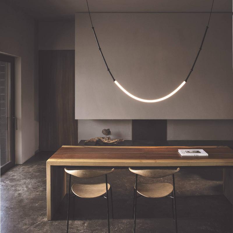 KARMAN LEDA SUSPENSION LED 100X300CM IP20 NOIR