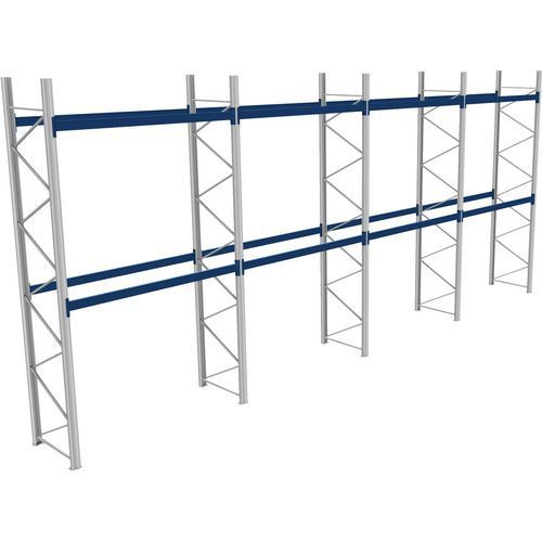 RACK 1 DÉPART + 3 SUIVANTS LXLXH 2700X11400X5000 800KG 2 NIV - BITO