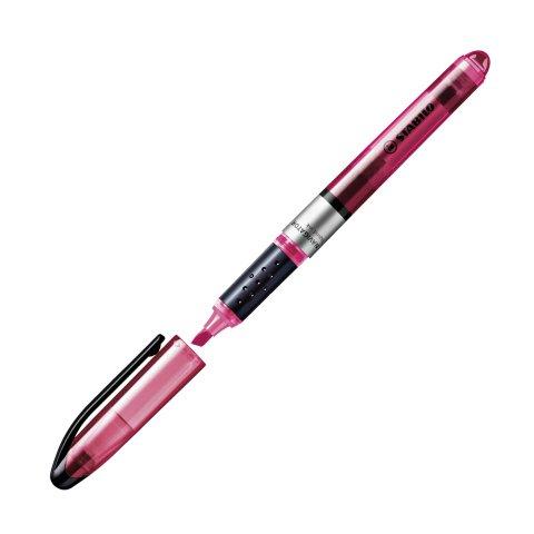 LOT DE 2 - SURLIGNEUR STABILO NAVIGATOR ROSE