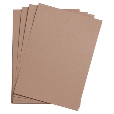 LOT DE 5 - ETIVAL COLOR PAQUET 5F A4 160G - GRIS CHINÉ