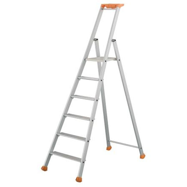 ESCABEAU 6 MARCHES TUBESCA MP PRO HAUTEUR ACCÈS 3.32 M HAUTEUR PLATEAU 1.32 M