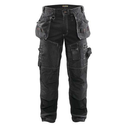 PANTALON DE TRAVAIL X1500 NOIR TAILLE 46C - BLAKLADER