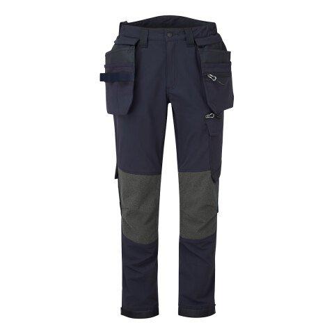 PORTWEST EV440 PANTALON DE TRAVAIL STRETCH HOLSTER EV4 MARINE - TAILLE 36 - STANDARD