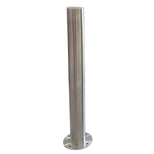 POTEAU DE PROTECTION AVEC PLATINE - INOX 316 - VISO