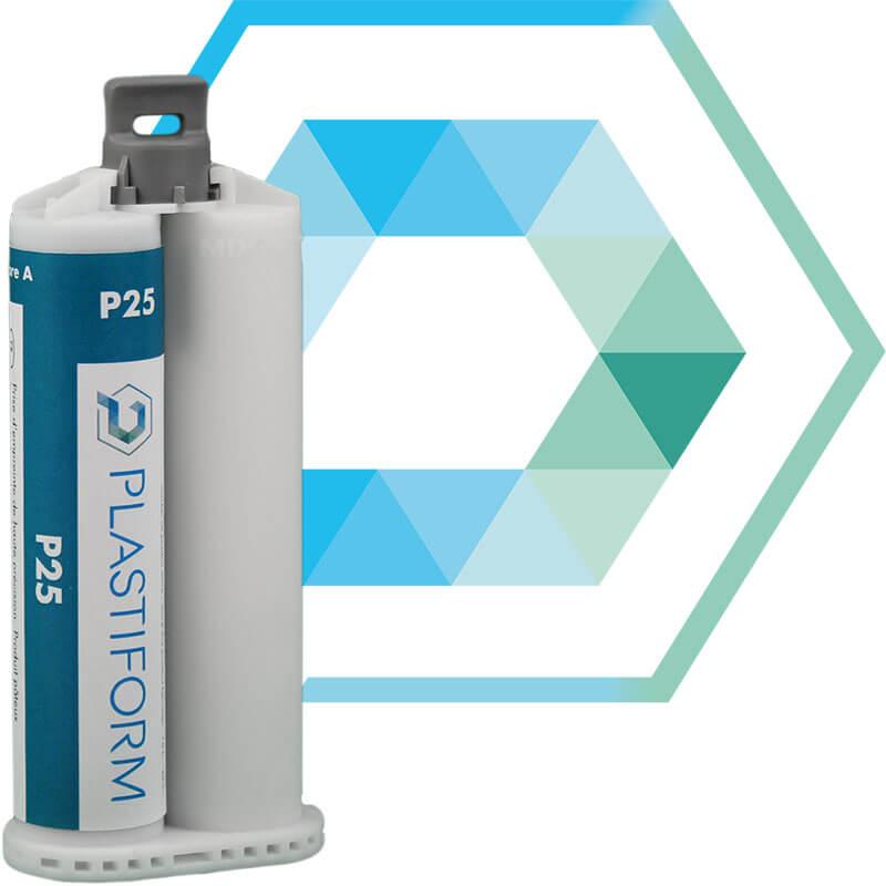 Produits pour la prise d'empreinte - Pâteux - P25 - Très Souple - Contrainte d'Extraction jusqu'à 30%_0