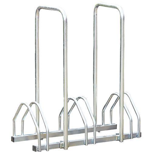 RÂTELIER 3 VÉLOS AVEC 2 ARCEAUX POUR ANTIVOL - MOTTEZ