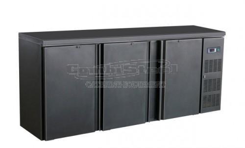 Réfrigérateur de bar noir 3 portes 7450.0320 - combisteel_0