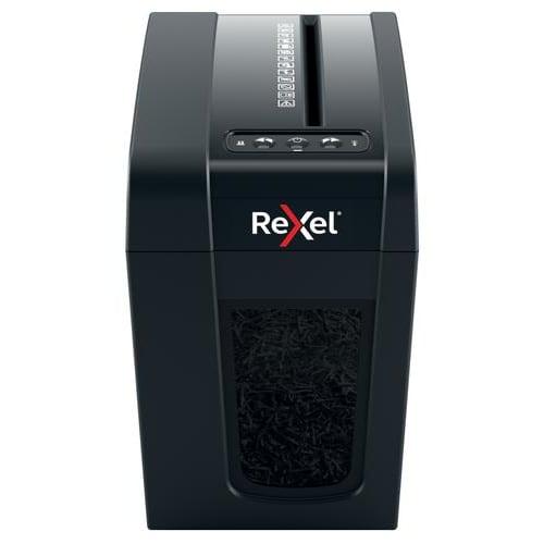 Rexel destructeur Secure X6-SL - coupe croisée, détruit 6 feuilles, sécurité P-4, corbeille 10L - 2020125EU_0