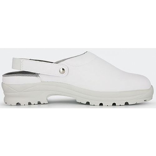 SABOT DE SÉCURITÉ GRANDE POINTURE EN MICROFIBRE BLANCHE T49 - NORDWAYS