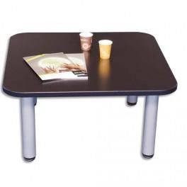 SODEMATUB TABLE BASSE DIMENSION PLATEAU 80X80 CM NOIR