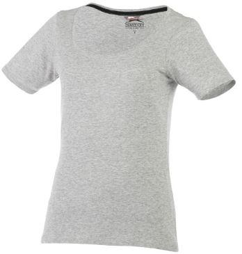 T-shirt décolleté manches courtes pour femme - Bosey 33022965 - 100% coton, jersey simple, 140 g/m²_0