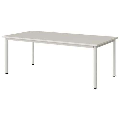 TABLE MALIBU 160X80 T3 4P STRA ABS BLC SEL W911/BLC 9016