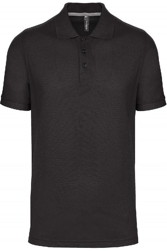 WK Designed To Work Polo manches courtes homme Dark Grey 5XL 65% Polyester | 35% Coton - XXXXXL gris 3663938184579_0