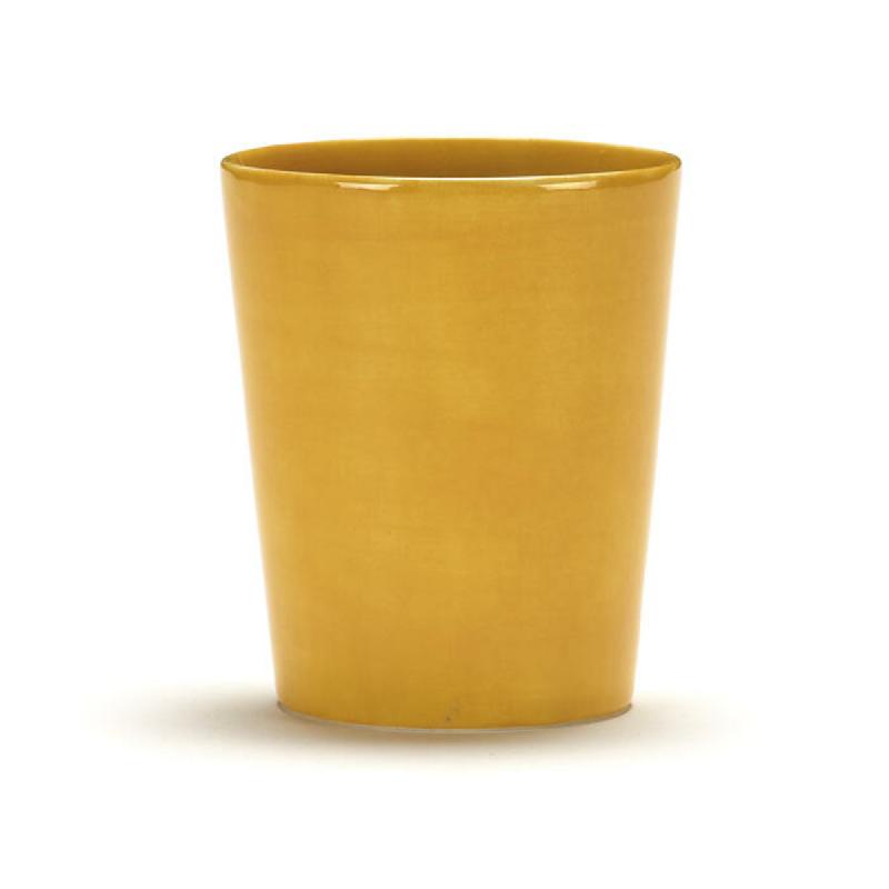 TASSE À THÉ ROND SUNNY YELLOW GRÈS 33 CL 8,5 CM Ø 8,5 CM FEAST BY OTTOLENGHI SERAX