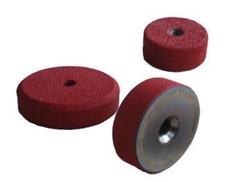 Ventouses électro-magnétiques taraudées type VA 01 - aimant cylindrique - capotage en acier peint - température max 450°C_0