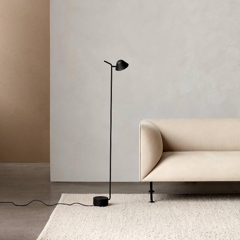 AUDO COPENHAGEN AUDO PEEK LAMPADAIRE LED, NOIRE