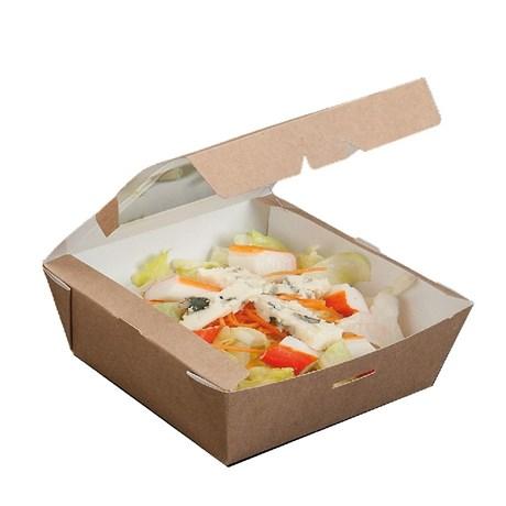 BARQUETTE À SALADE KRAFT PETIT MODÈLE (VENDU PAR 50)