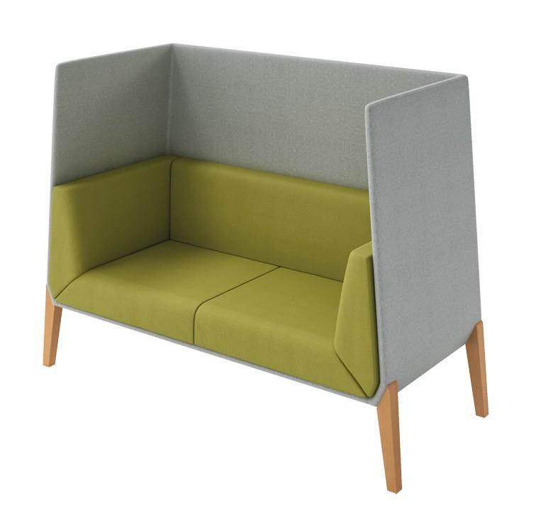 Canapé Cocooning 2 places Design ACCORD - Offisit - Vanille_0