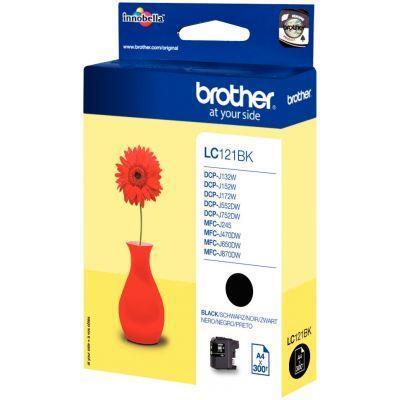 Cartouche jet d'encre Brother LC121 noir - Référence fabricant LC121BK_0