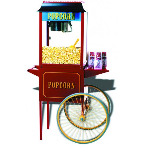 CHARIOT POUR MACHINE À POP-CORN PROFESSIONNELLE