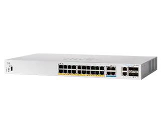 Cisco CBS350 Géré L3 Gigabit Ethernet (10/100/1000) Connexion Ethernet, supportant l'alimentation via ce port (PoE) 1U Noir, Gris_0
