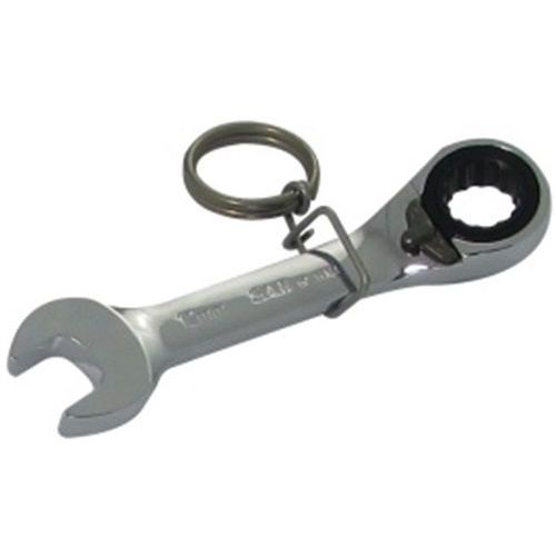 CLÉ MIXTE COURTE CLIQUET 13 MM AVEC CLIP INOX FME - SAM