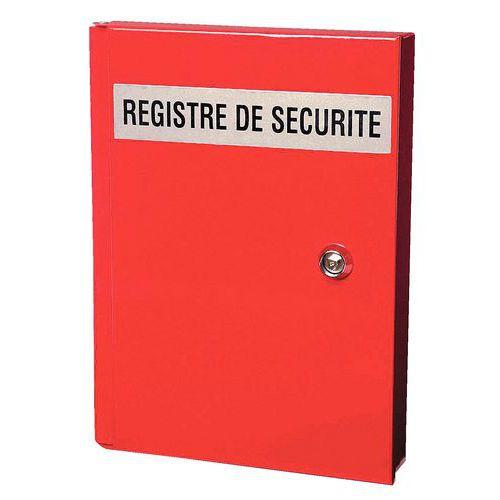 COFFRET POUR REGISTRE DE SÉCURITÉ