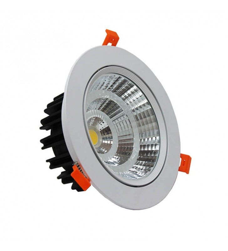 Downlight led encastré 25w - orientable - 120º - réf dogp25w6k_0