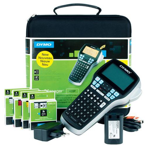 DYMO 1 KIT ÉTIQUETEUSE 420P - DYMO LABELMANAGER