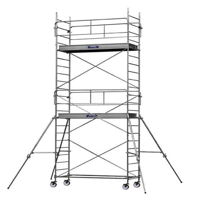 Échafaudage roulant acier galvanisé AC 250 - Hauteur de travail 8,80 mètres - Norme NF EN 1004-1_0