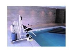 Elévateur de piscine compact 100% mobile à batterie - charge utile : 136 Kg_0