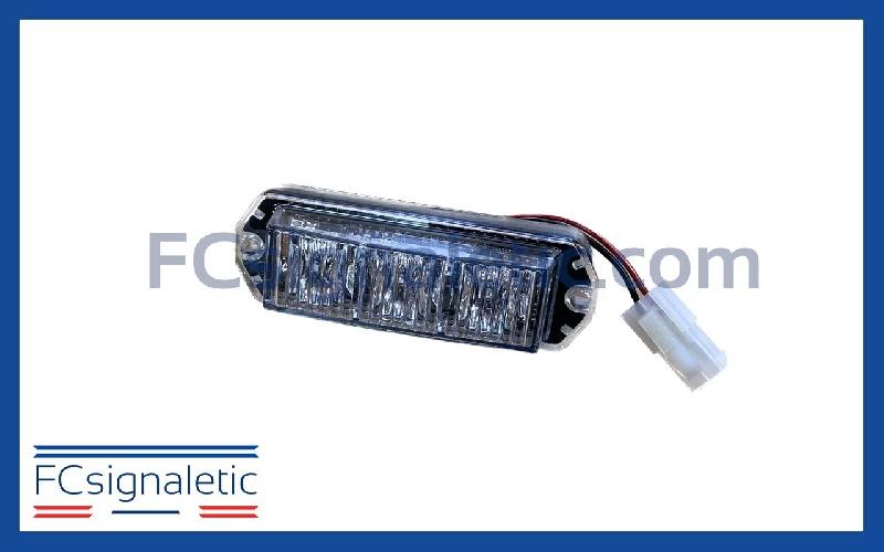 Feu orange 3 LEDS 2 fils pour rampe Vega S 12/24V STANDBY MERCURA 29530-00_0