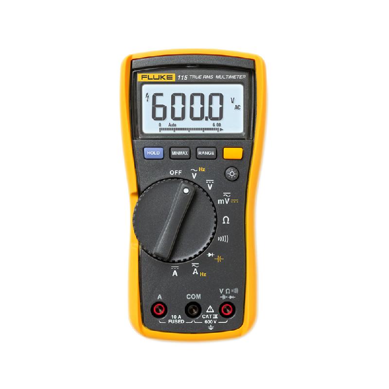 FL115 - Multimètre portable TRMS AC, 6 000 points - Compact et pratique pour techniciens de maintenance_0