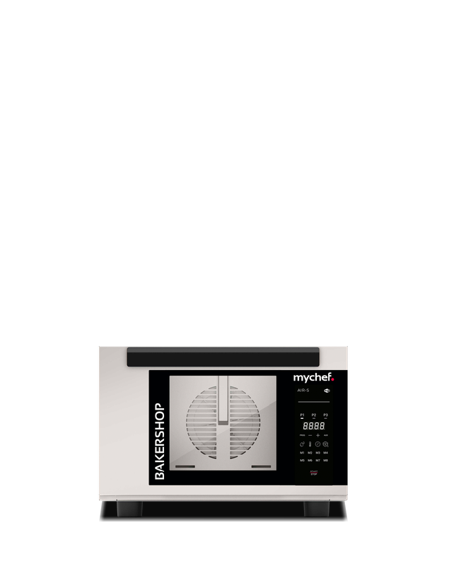 Four boulangerie à convection électrique 3 niveaux avec apport d'humidité BSS3300A Mychef_0