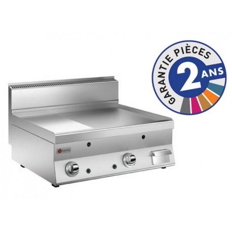 Grillade à gaz Baron - plaque 2/3 lisse chromée 44 dm² - gamme 650 - 60FTG825_0