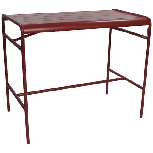 LA TABLE HAUTE 73X126 LUXEMBOURG COQUELICOT