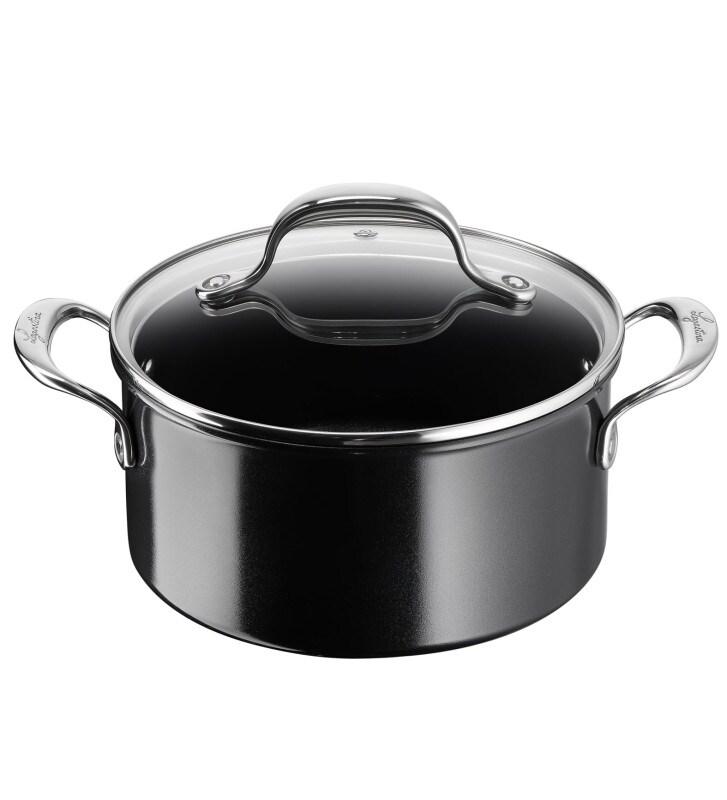 Lagostina Desideria casserole profonde avec couvercle induction 24cm - 8002531682436_0