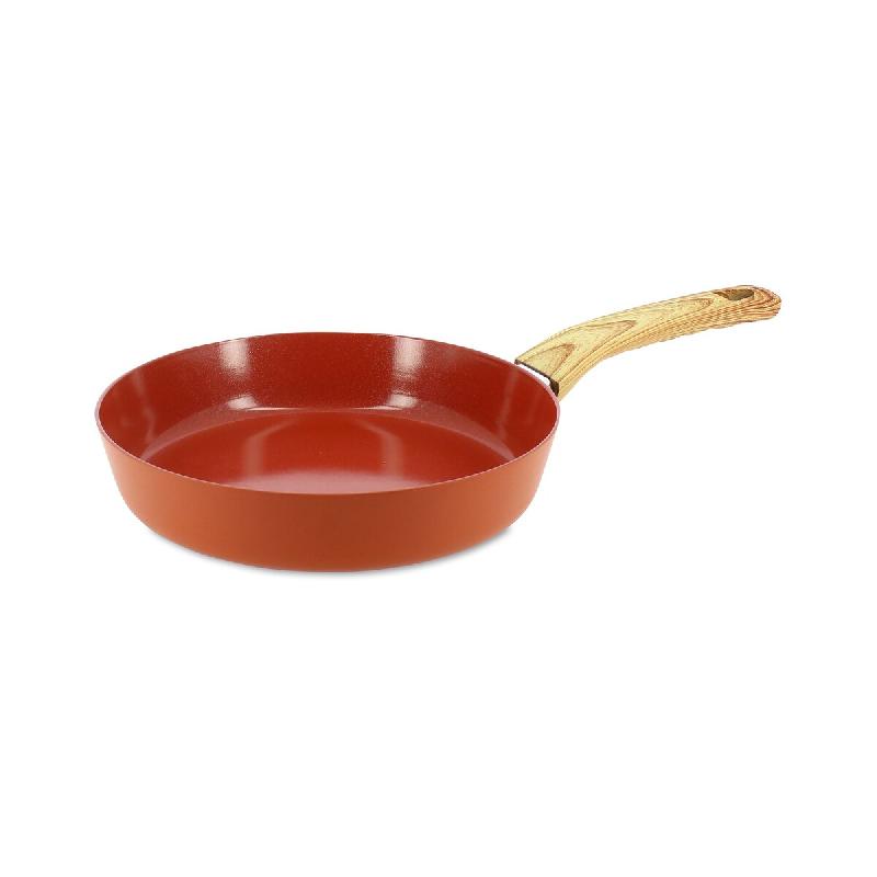 Menastyl - Poele Colorama 20cm En Aluminium Recycle Brique Induction - aluminium 3256391048009_0