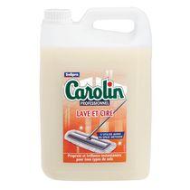 NETTOYANT SOLS CAROLIN LAVE ET CIRE - BIDON DE 5 LITRES