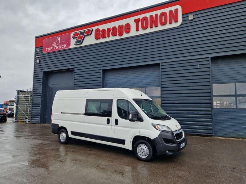 PEUGEOT BOXER Double Cabine 130CV - Utilitaire 7 places - Occasion 87 000 km - 08/2018_0