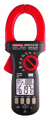 Pince multimètre TRMS - 1000/1500V AC/DC, 2000A AC/DC, mâchoire 55mm, CAT IV 1000V - SEFMW3518_0