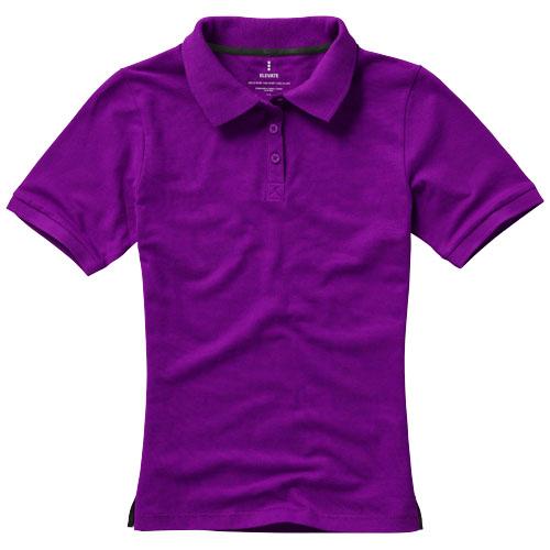 Polo manches courtes pour femme Calgary - 100% coton - Maille piquée 200 g/m² - Col et poignets en tricot plat_0