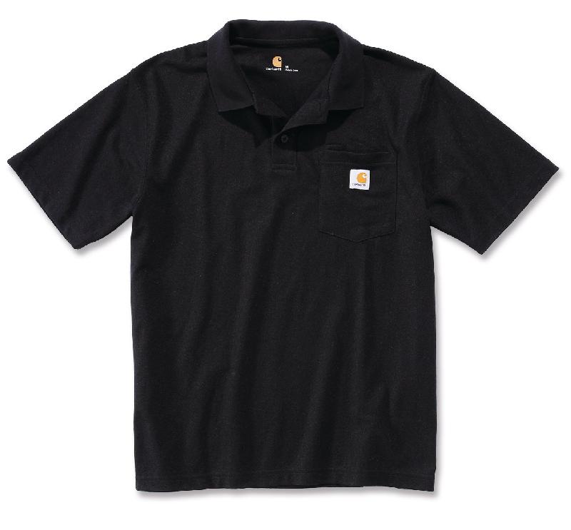 Polo workwear pocket tl noir - CARHARTT - s1k570blkl - 780773_0