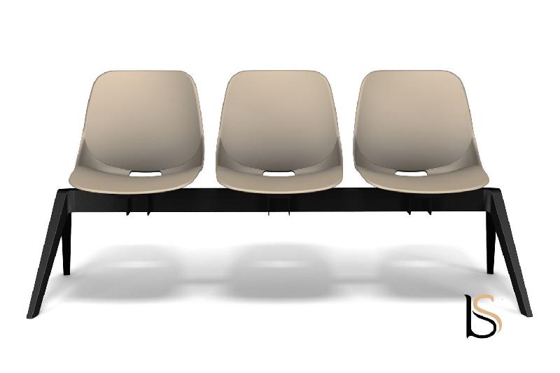 Poutre d'accueil BAKEA - Sokoa - 3 places, Rouge_0