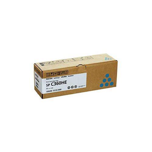 Ricoh - Cartouche toner cyan SP C360HE 408185 - Compatible avec Ricoh Aficio SP C360 Series et Lanier SP C360 DNw_0