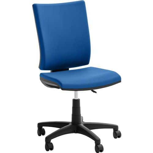 SIÈGE DE BUREAU HAUT AUTO-AJUSTABLE OPTIMA - BLEU - QUADRIFOGLIO