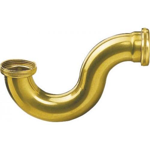 SIPHON D'ÉVIER GAIN DE PLACE EN LAITON NICOLL