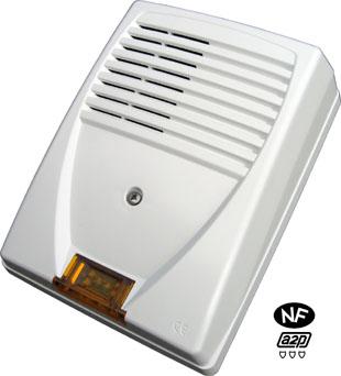 Sirène d'alarme extérieure - Sirus-radio - Polycarbonate, bi-directionnelle, fréquence 868 MHz_0